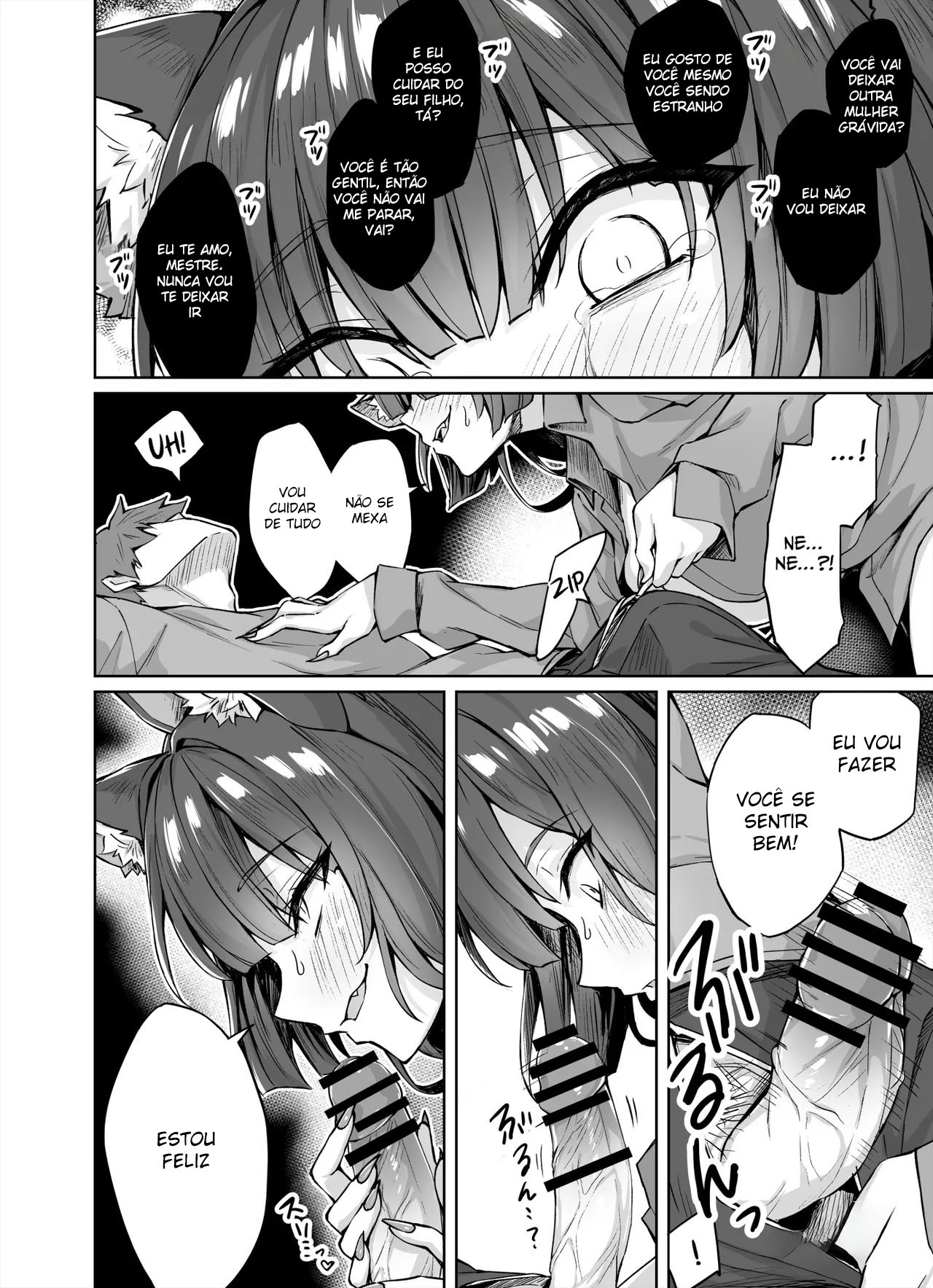 A História Sobre Minha Gata De Estimação Yandere Me Espremendo Até Secar - Page 11