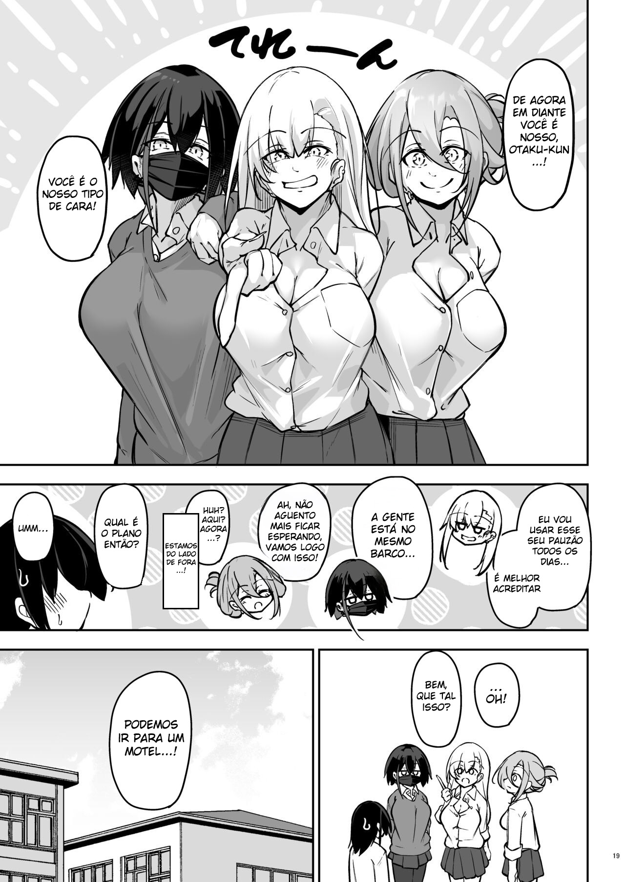 Com o Trio de Gyarus da Minha Sala… - Page 18