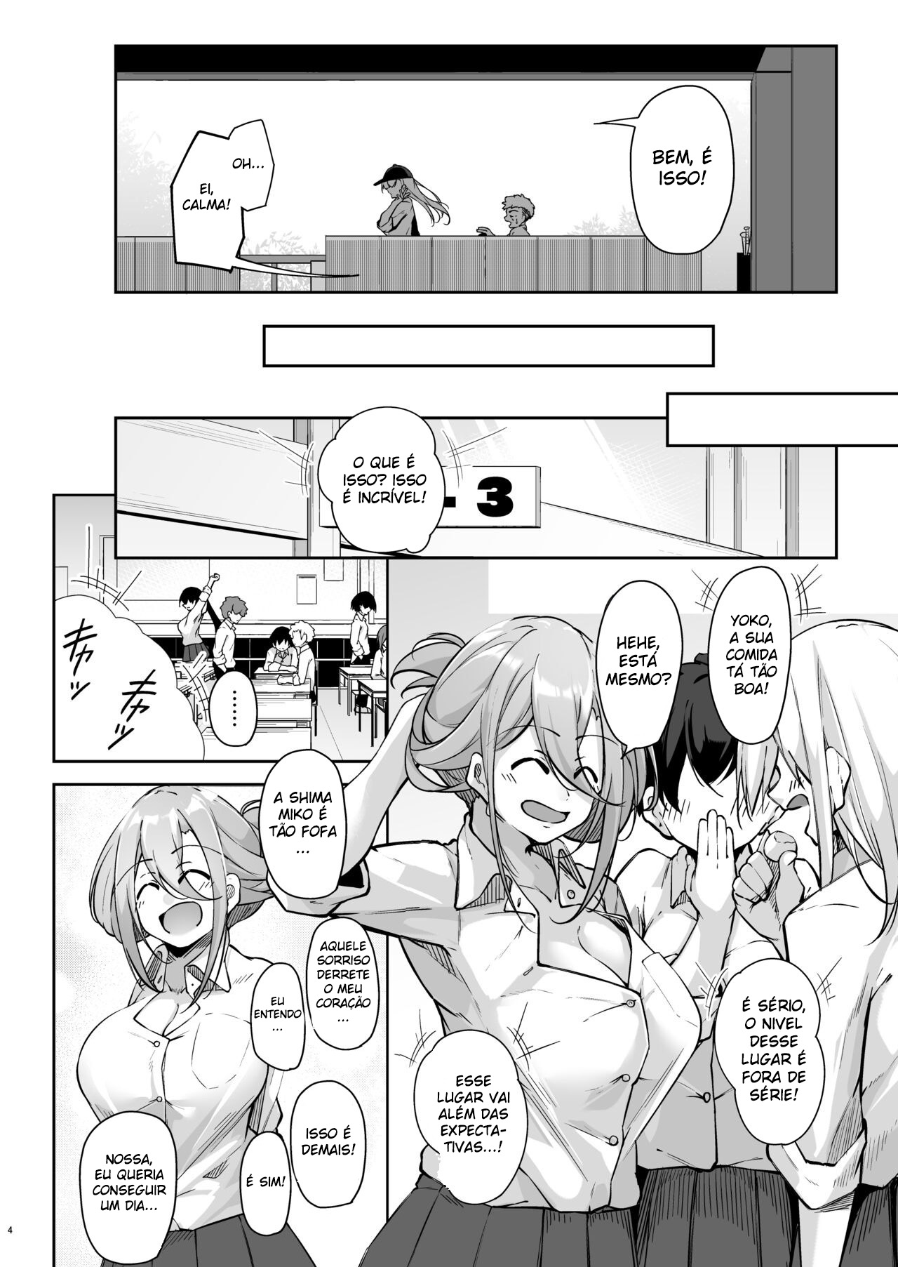 Com o Trio de Gyarus da Minha Sala… - Page 3