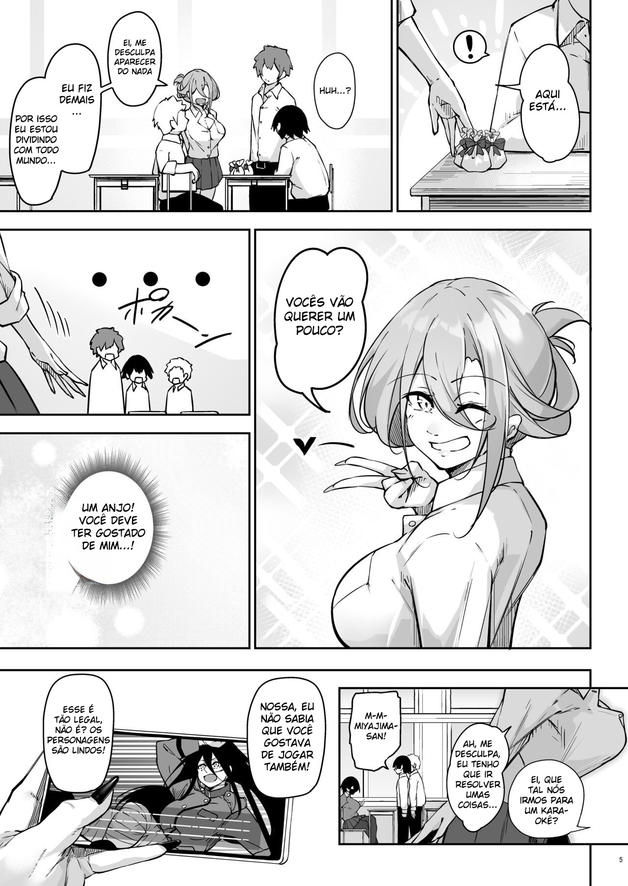 Com o Trio de Gyarus da Minha Sala… - Page 4