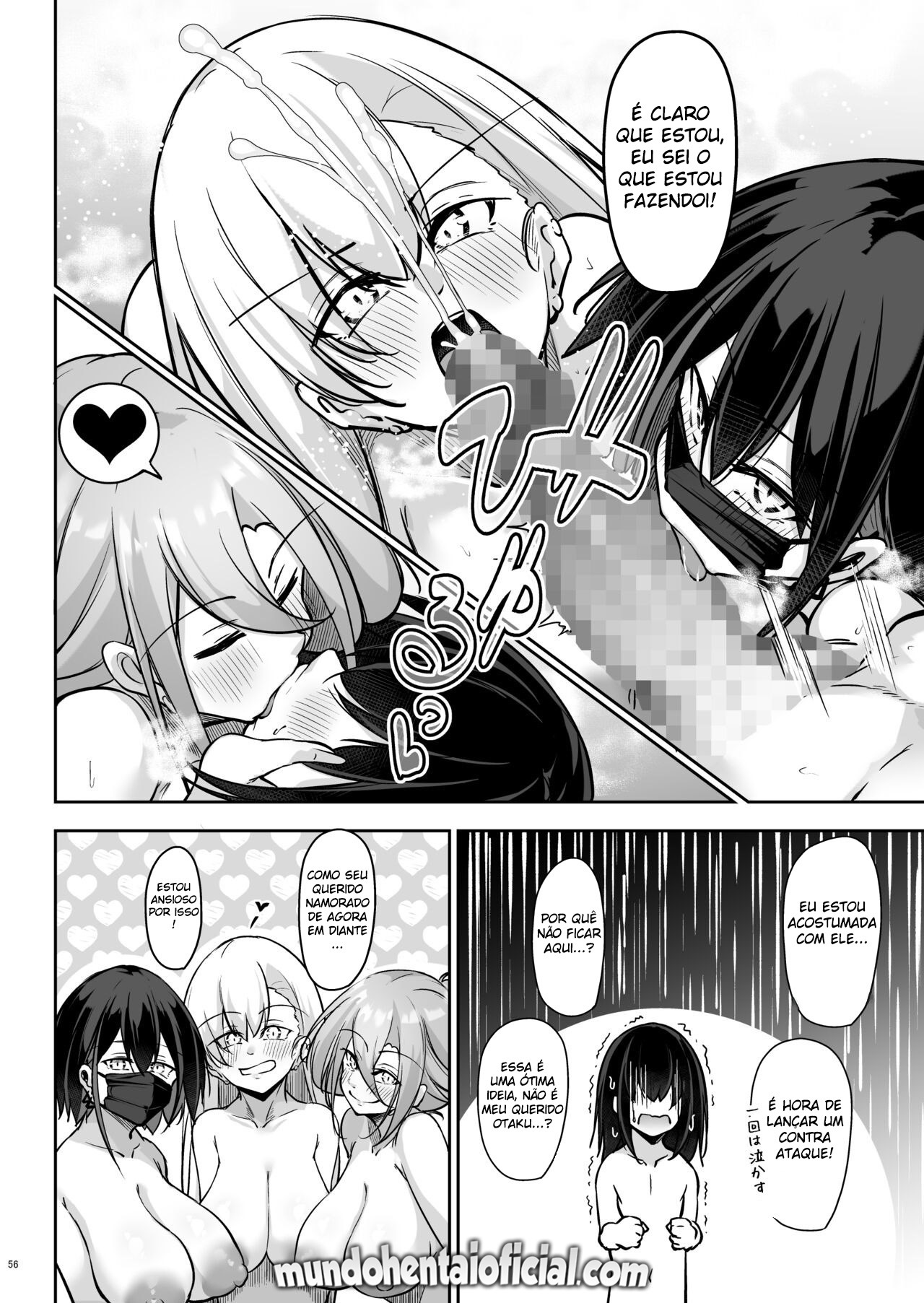 Com o Trio de Gyarus da Minha Sala… - Page 55