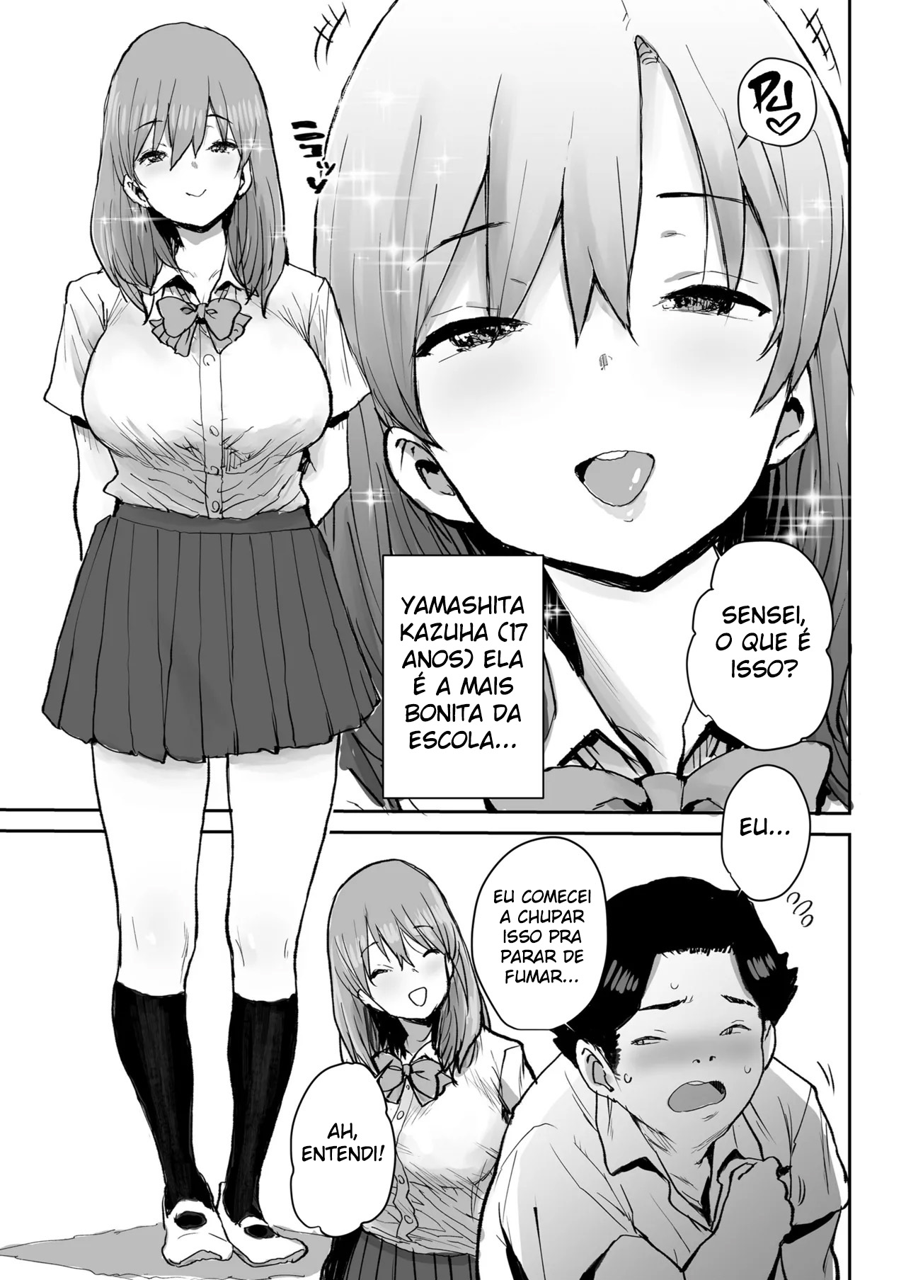 Hipnotizando Minha Gentil Aluna Para Se Tornar Minha Mamãe Lactante - Page 6