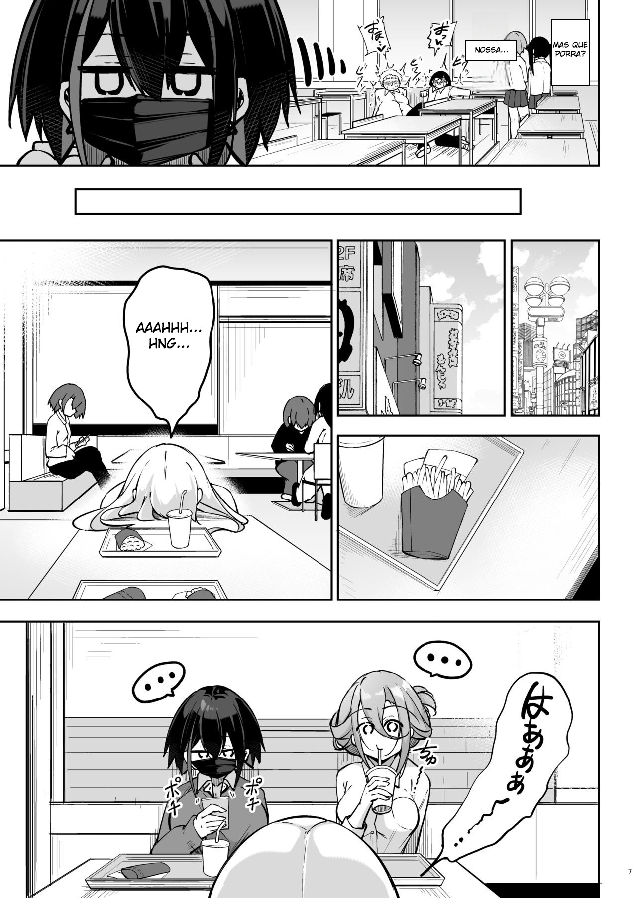 Com o Trio de Gyarus da Minha Sala… - Page 6