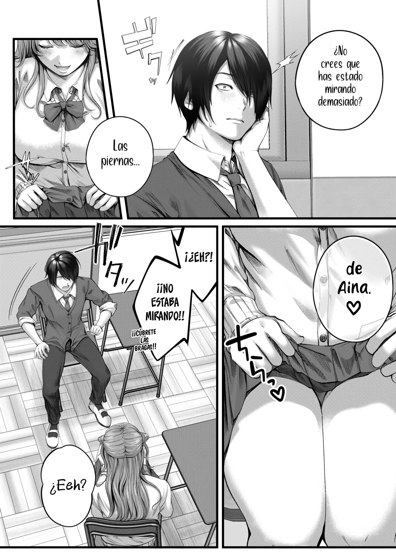 Chorozako Kanojo no Ainachan -Mucchiri Gal to Ichalove H suru Hanashi- | Aina-chan, una novia fácil de convencer. - Page 6