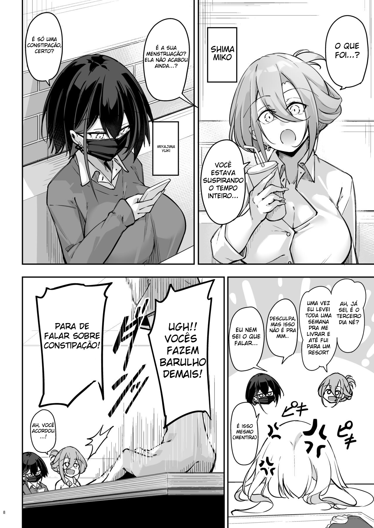 Com o Trio de Gyarus da Minha Sala… - Page 7