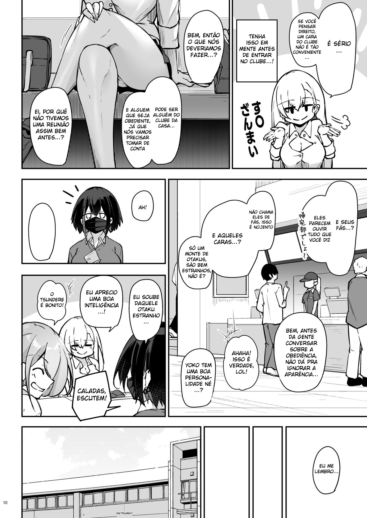 Com o Trio de Gyarus da Minha Sala… - Page 9