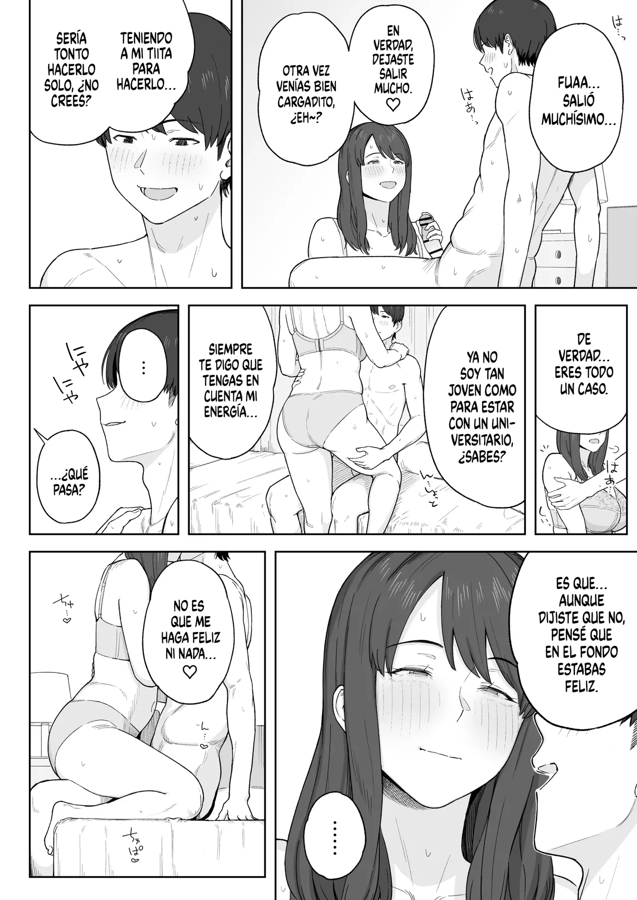 Yuuhan no Ato wa Oba-chan to…|Con mi Tía, Después de la Cena… - Page 17