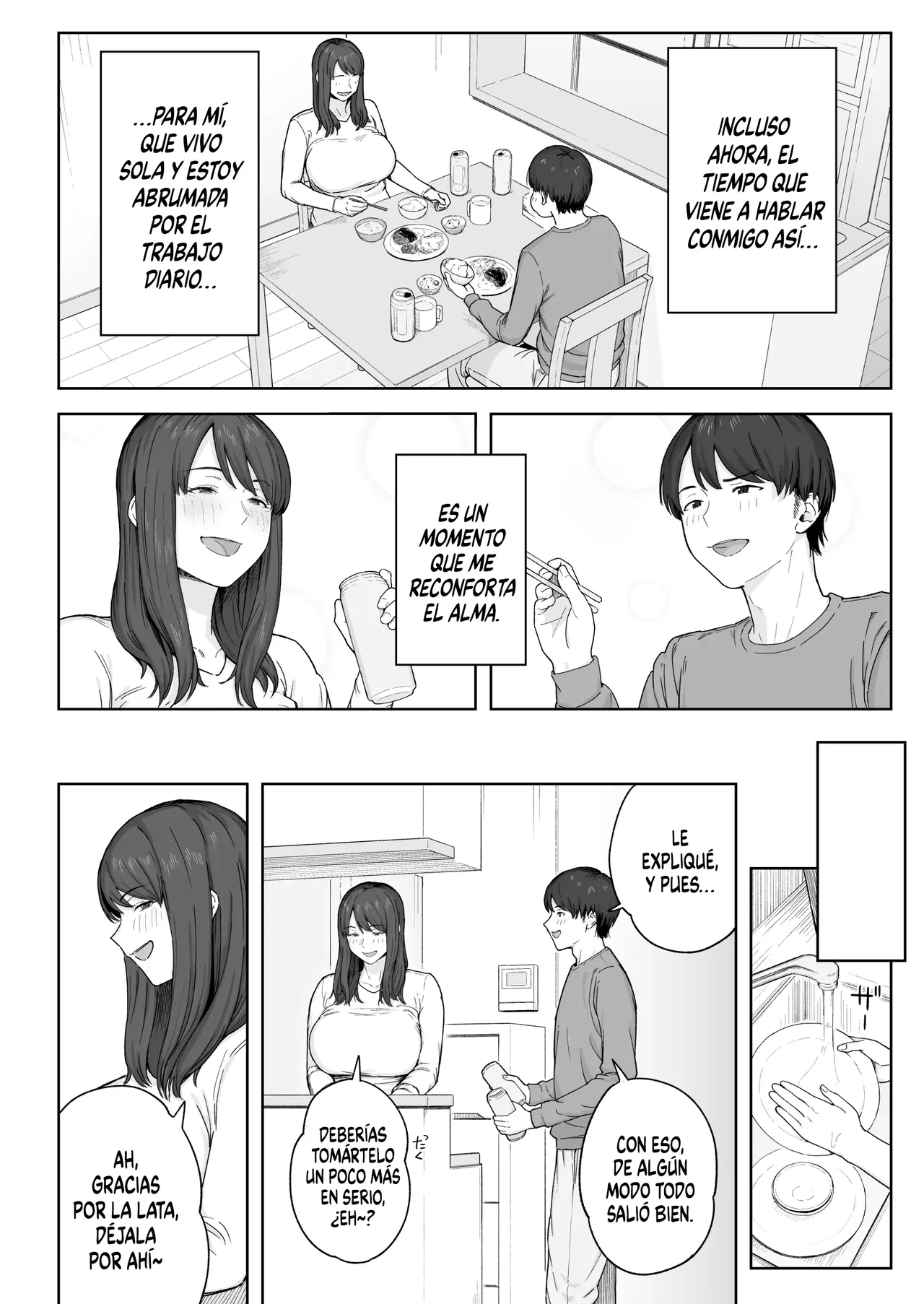 Yuuhan no Ato wa Oba-chan to…|Con mi Tía, Después de la Cena… - Page 5