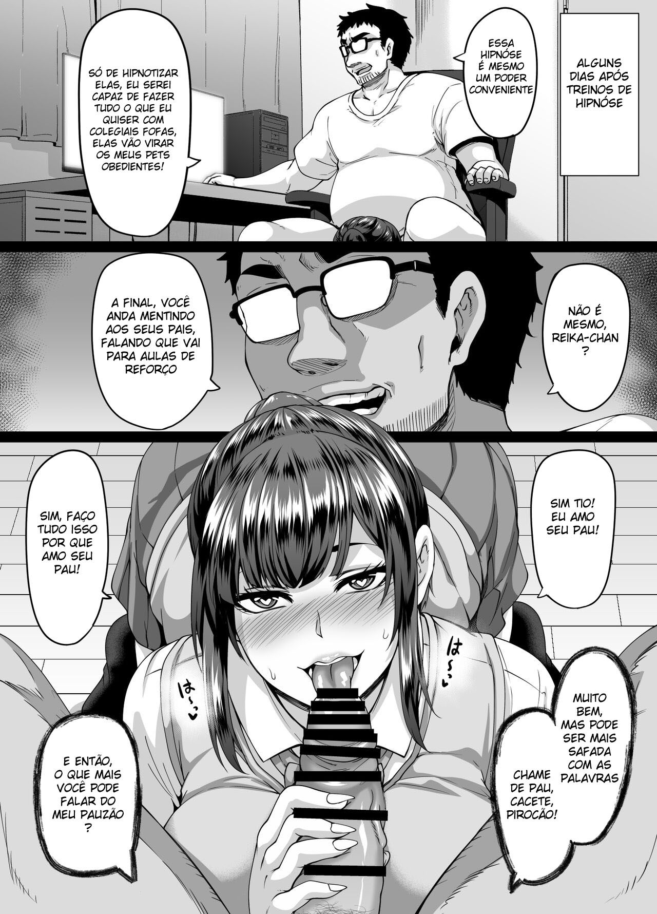 Transformando Uma Estudante Universitária Em Uma Ninfomaníaca Obediente e Viciada Em Anal Com O Poder da Hipnóse - Page 6