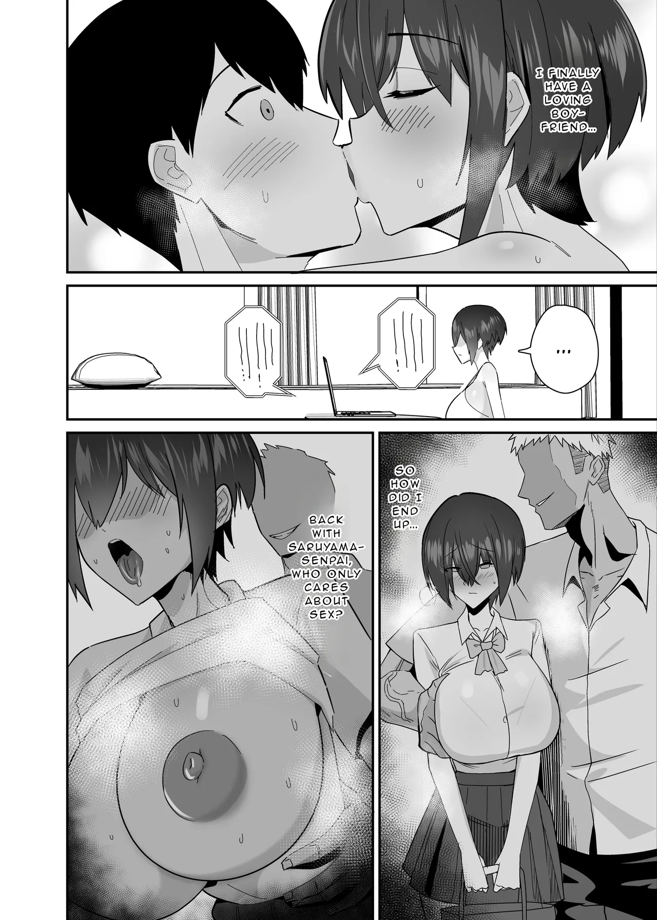 Ibitsu Seiso na Yowa Ki Kanojo Gouin Motokare ni Netorareru… - Page 12