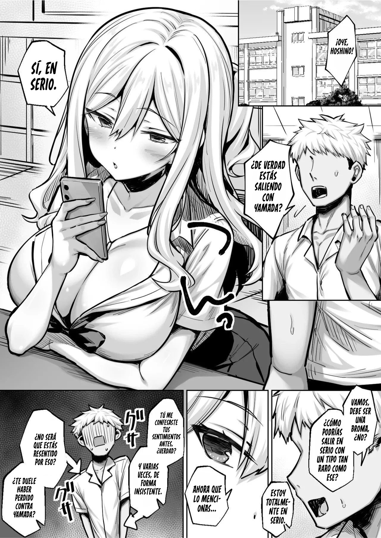 InCha no Boku ga Pure na YouGal to Koibito ni natte Icha Love Hatsu Ecchi suru Hanashi｜Cómo un Nerd como Yo Se Hizo Novio de una Gal Pura y Tuvimos Nuestra Primera Vez Llena de Ternura y Afecto - Page 15