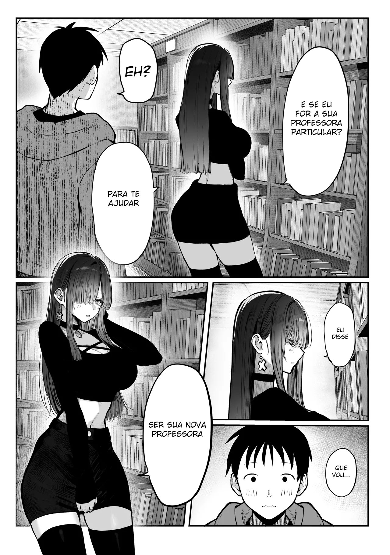 Vou Te Ensinar ~ A História Sensual Entre um Vestibulando, e uma Linda Mulher de Seios Grandes ~ - Page 29