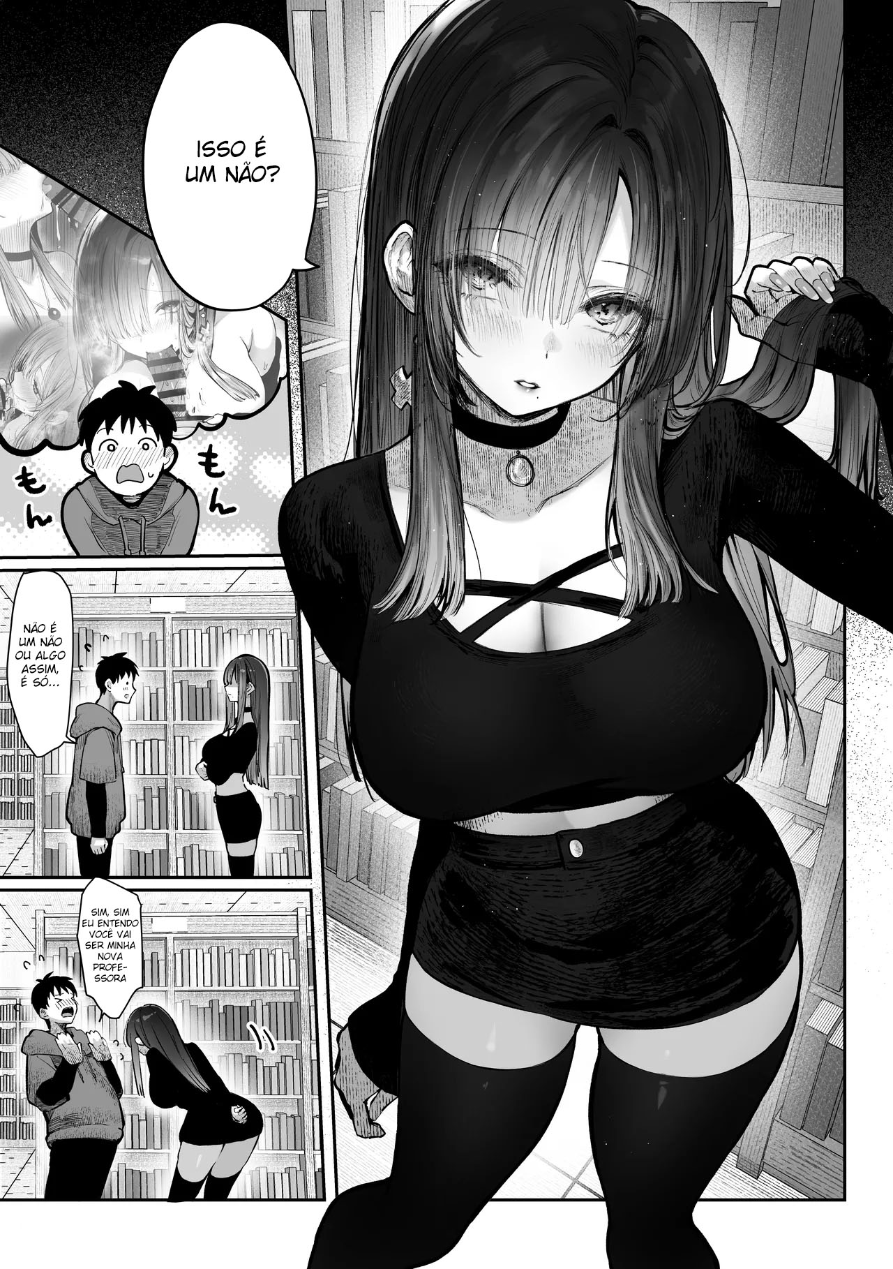 Vou Te Ensinar ~ A História Sensual Entre um Vestibulando, e uma Linda Mulher de Seios Grandes ~ - Page 30