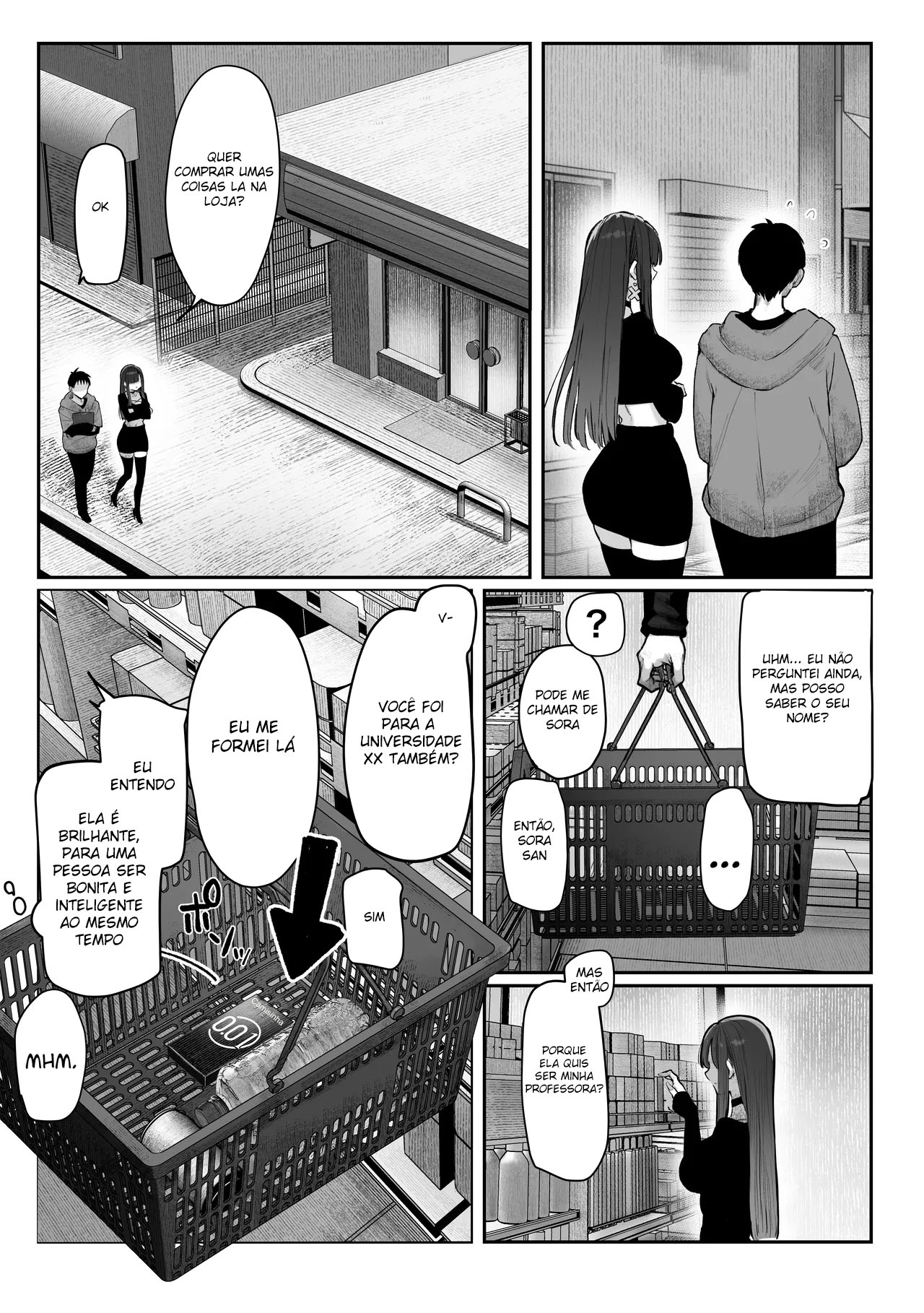 Vou Te Ensinar ~ A História Sensual Entre um Vestibulando, e uma Linda Mulher de Seios Grandes ~ - Page 32