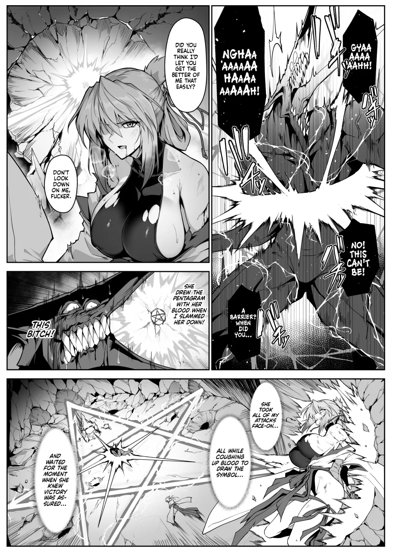 Hama no Miko Ingoku ni Otsu 2 | Exorcist Maidens 2: The Fall to Lustful Hell - Page 35