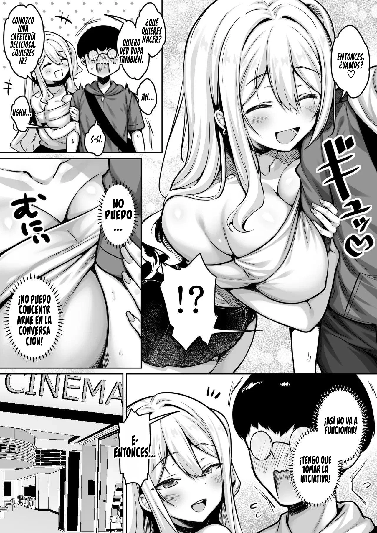 InCha no Boku ga Pure na YouGal to Koibito ni natte Icha Love Hatsu Ecchi suru Hanashi｜Cómo un Nerd como Yo Se Hizo Novio de una Gal Pura y Tuvimos Nuestra Primera Vez Llena de Ternura y Afecto - Page 5