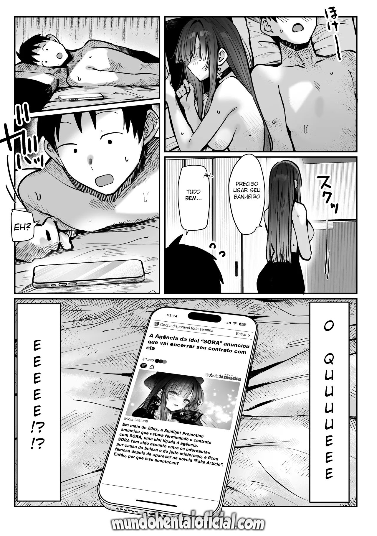 Vou Te Ensinar ~ A História Sensual Entre um Vestibulando, e uma Linda Mulher de Seios Grandes ~ - Page 63