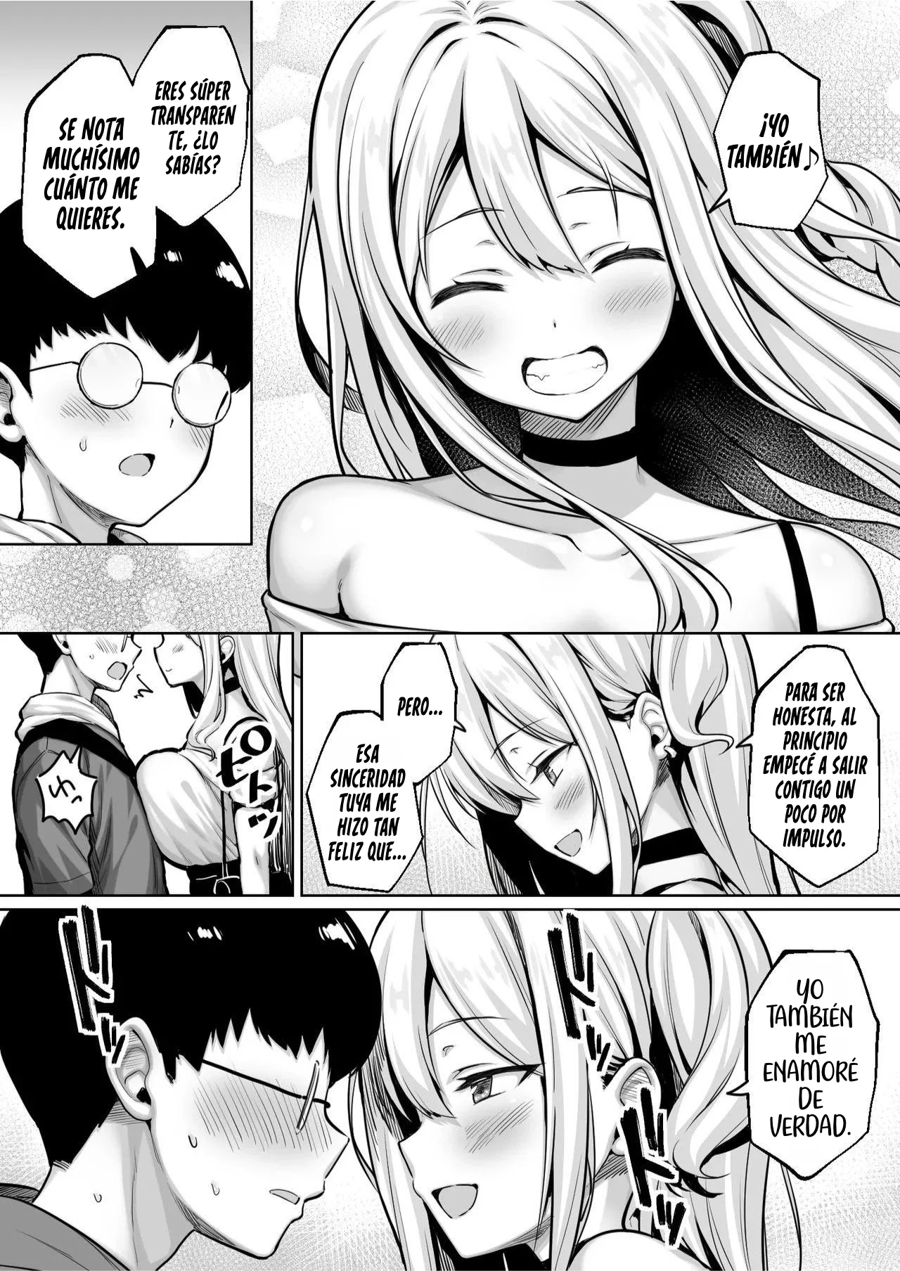InCha no Boku ga Pure na YouGal to Koibito ni natte Icha Love Hatsu Ecchi suru Hanashi｜Cómo un Nerd como Yo Se Hizo Novio de una Gal Pura y Tuvimos Nuestra Primera Vez Llena de Ternura y Afecto - Page 9