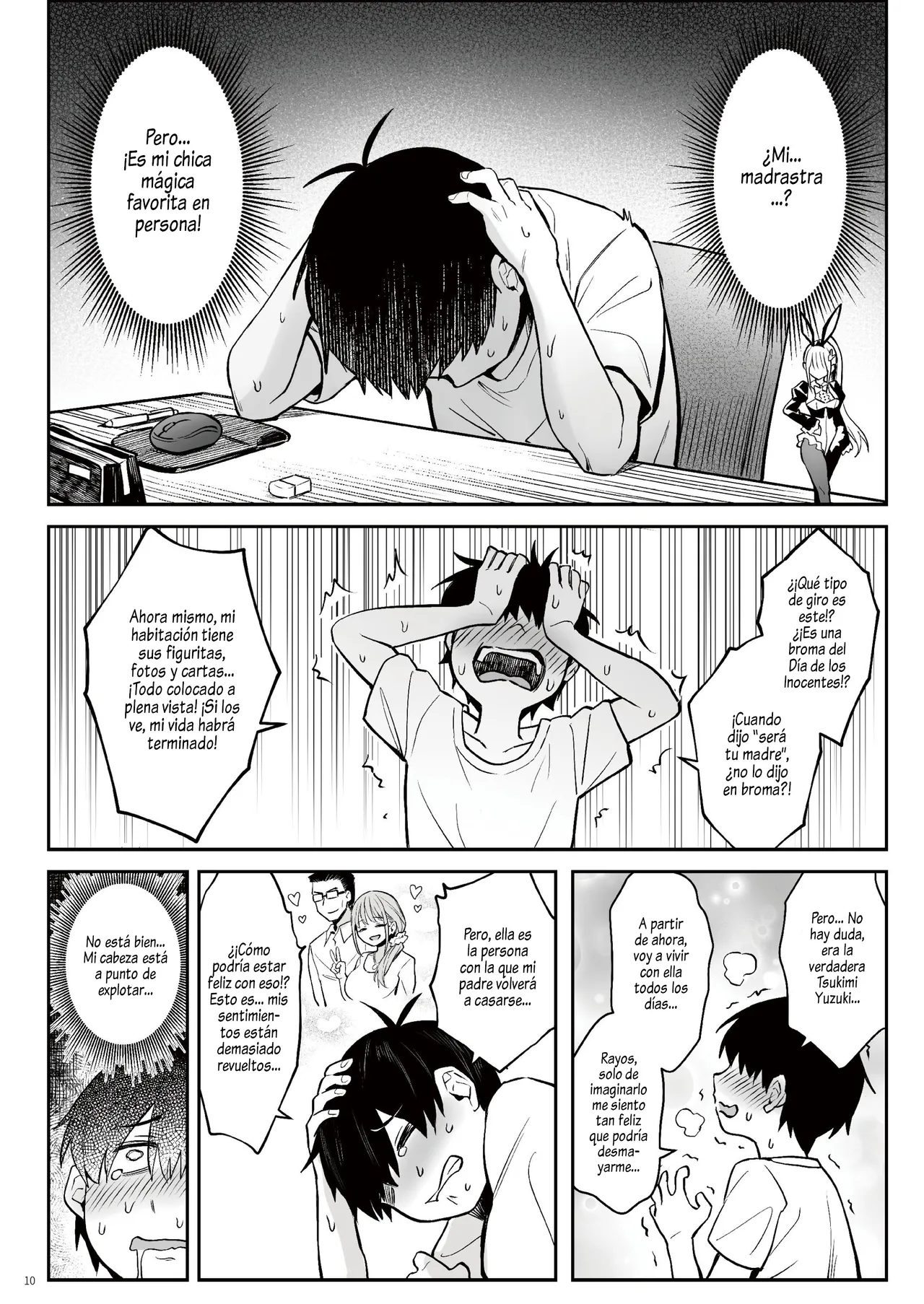 Moto Mahou Shoujo no Kazoku Banashi Tsuki｜Mi Vida Familiar con la Ex-Chica Mágica de la Luna - Page 10