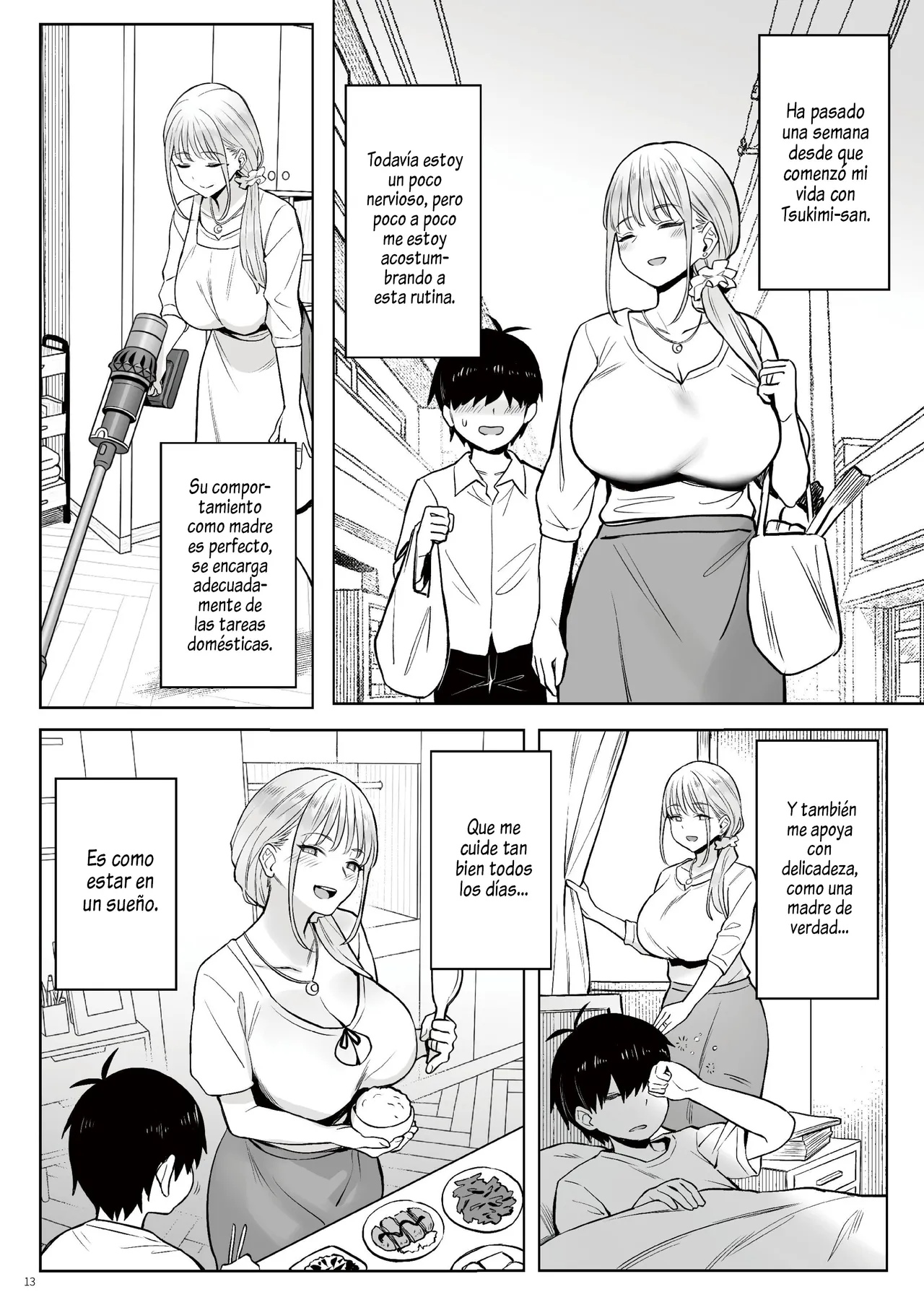 Moto Mahou Shoujo no Kazoku Banashi Tsuki｜Mi Vida Familiar con la Ex-Chica Mágica de la Luna - Page 12