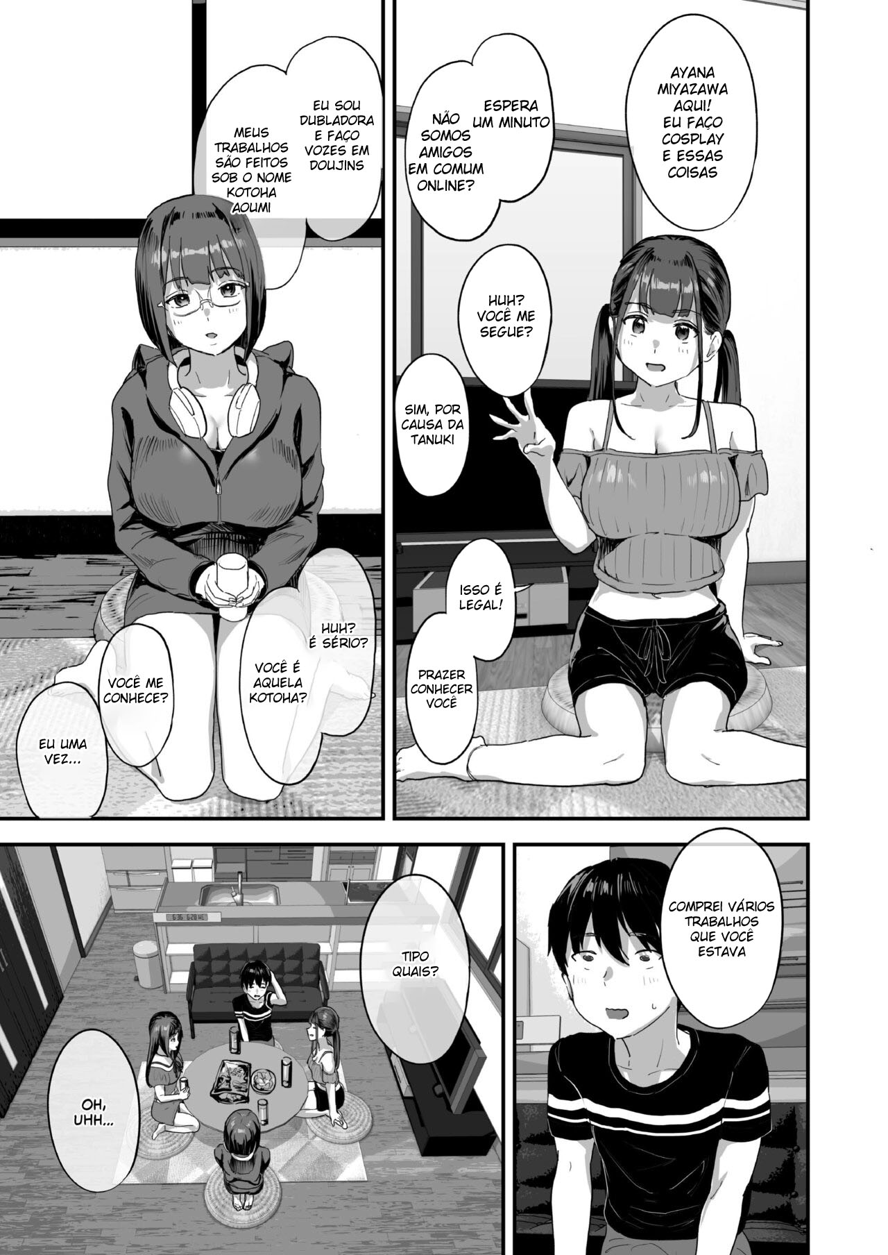Experiência Doujin da Vida Real? - Page 4