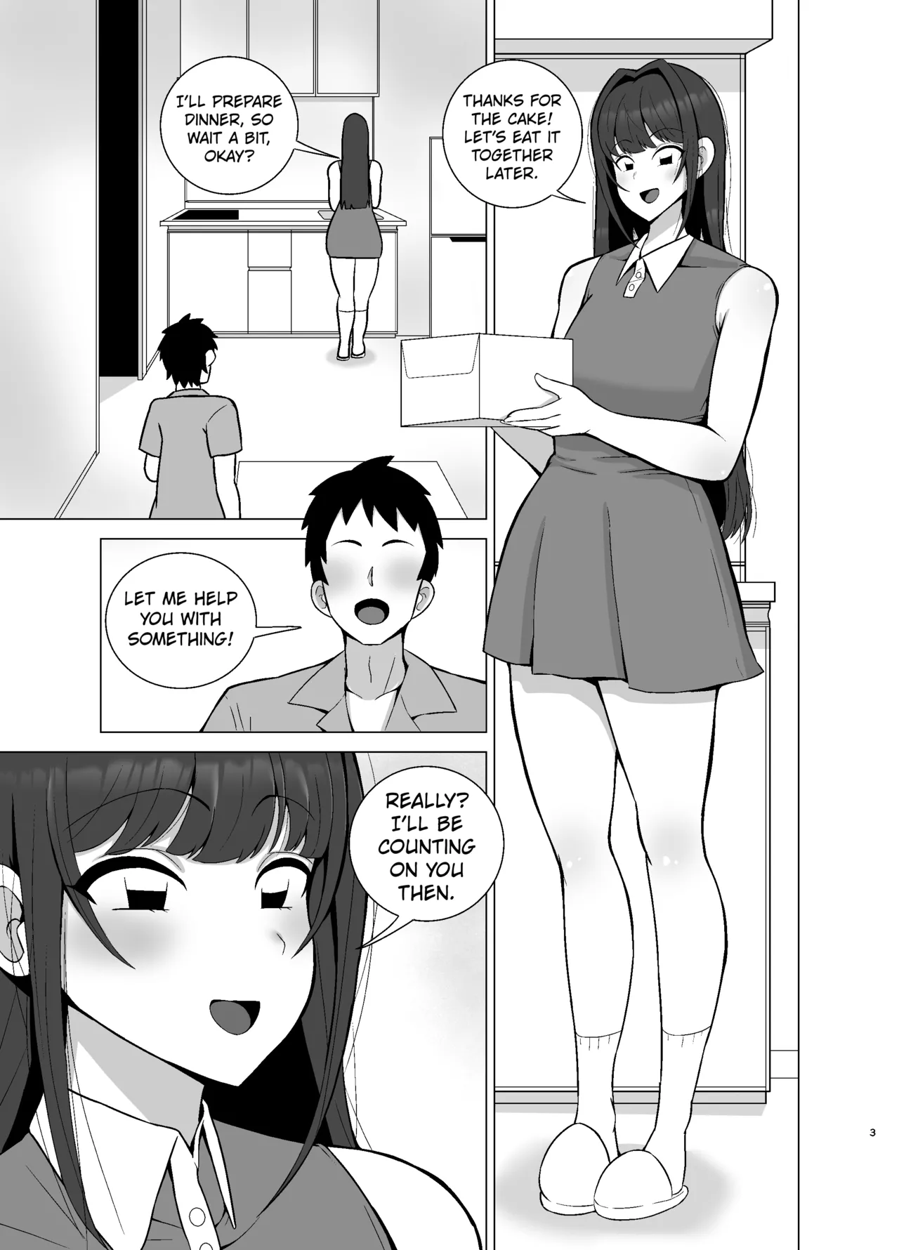 Kanojo no Tomodachi wa Dosukebe Kasshoku Gal - Page 2