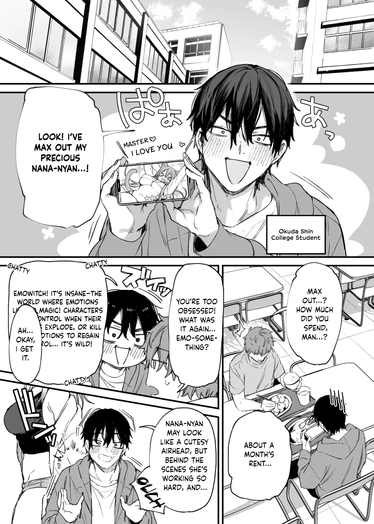 Hitoban Tomete yo, Otaku-kun - Page 2