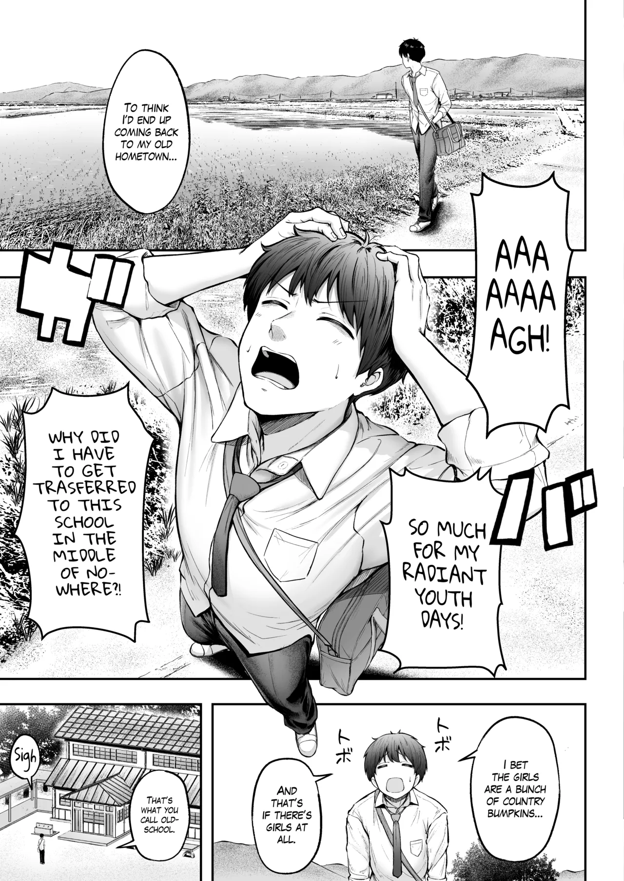 Tenkou Saki no Do-Inaka de Class no Kanojyo Kouho Tachi ga Zenin Hatsujyouki Sugiru - Page 3