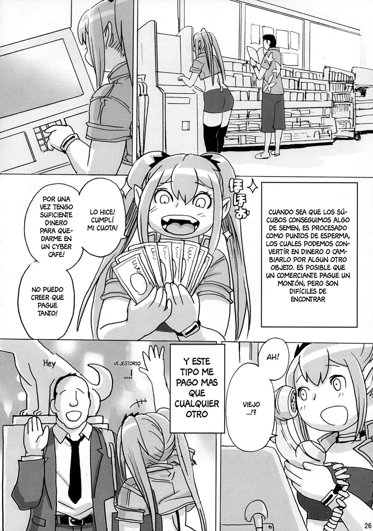 Ochikobore Succubus｜Súcubo Incapaz - Page 26
