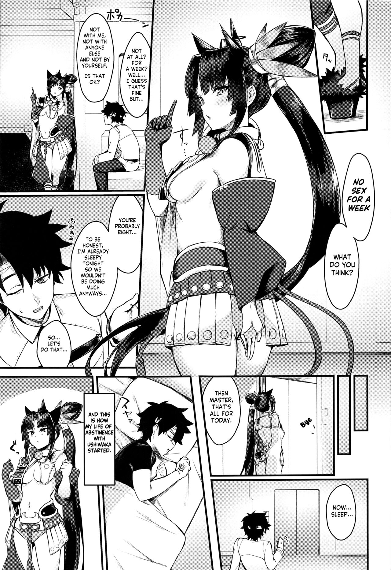 Ushiwakamaru to Kinyoku Seikatsu - Page 4