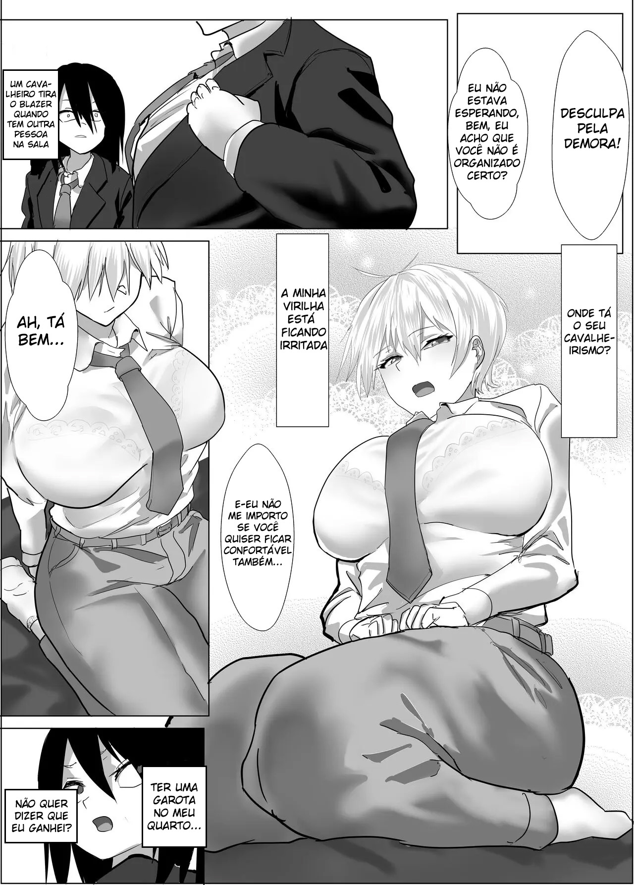 A Garota Narcisista Tomboy Não Aguenta Segurar a Ida ao Banheiro - Page 7