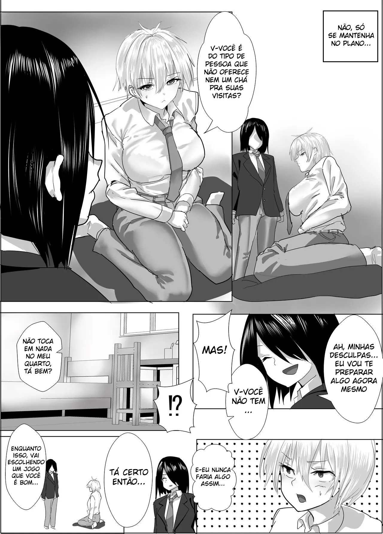 A Garota Narcisista Tomboy Não Aguenta Segurar a Ida ao Banheiro - Page 8
