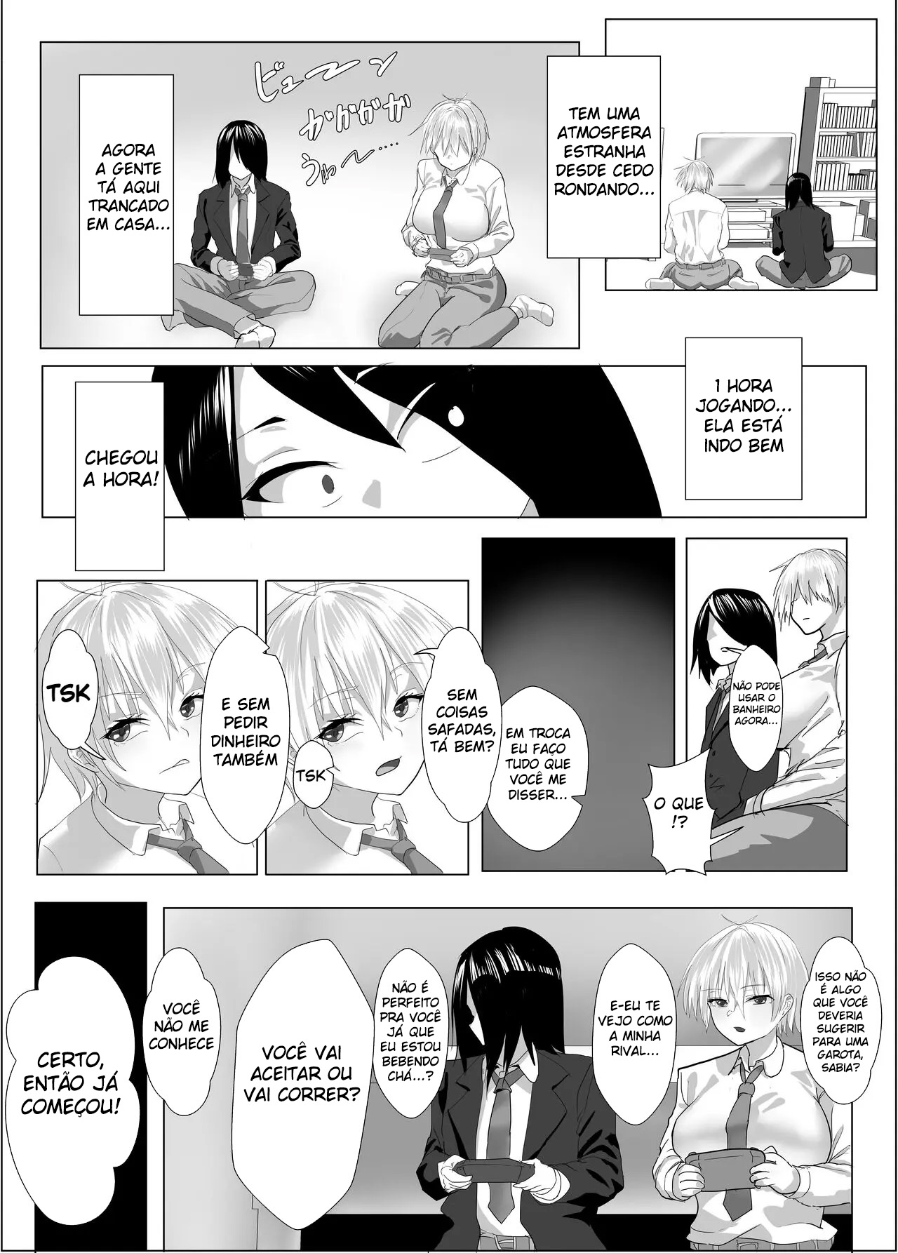 A Garota Narcisista Tomboy Não Aguenta Segurar a Ida ao Banheiro - Page 10