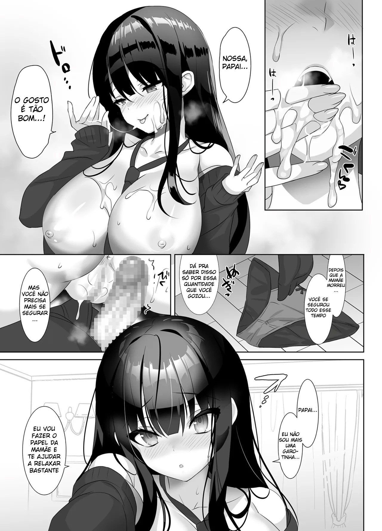 Quando A Colegial Peituda Provoca, O Papai Não Consegue Resistir - Page 15