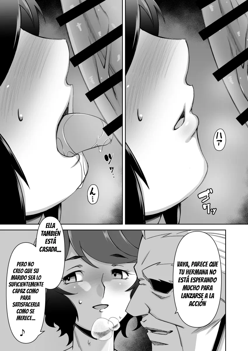 Netorare Hitozuma Kyonyuu Shimai|Las Tetonas e Infieles Hermanas Casadas - Page 17