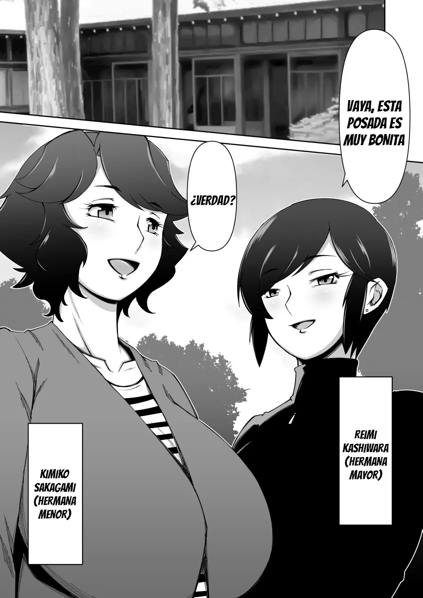 Netorare Hitozuma Kyonyuu Shimai|Las Tetonas e Infieles Hermanas Casadas - Page 2