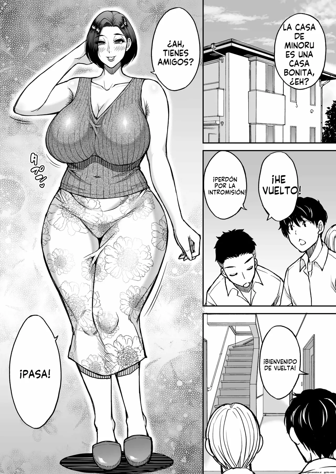 Tomodachi no Hahaoya wa Midarana Jukujo｜La Madre de Mi Amigo es una Perra en Celo - Page 3