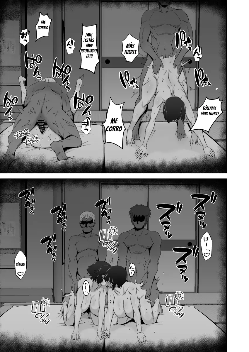 Netorare Hitozuma Kyonyuu Shimai|Las Tetonas e Infieles Hermanas Casadas - Page 32