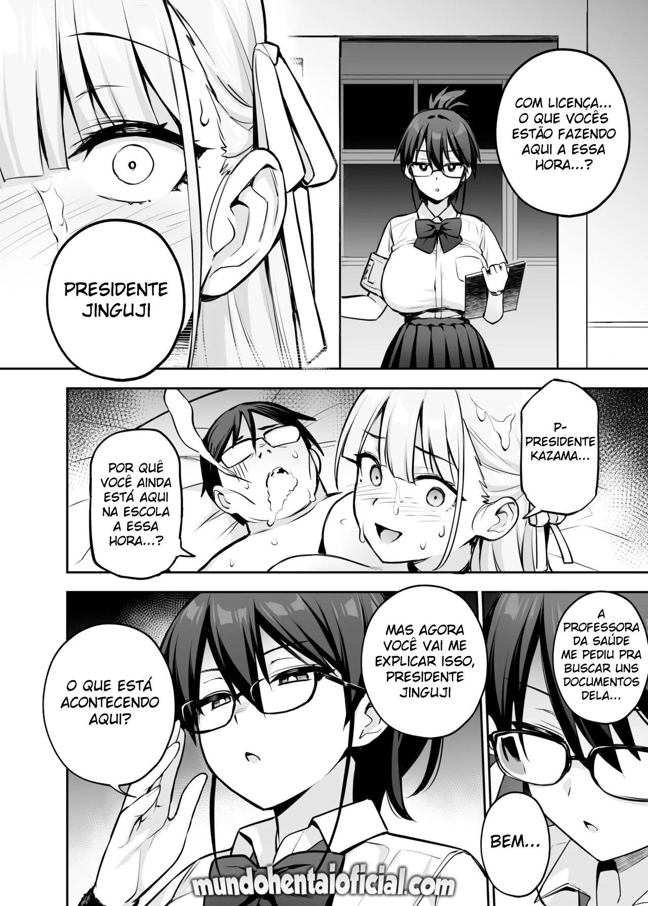 A Amada Presidente do Conselho Estudantil com Peitos Obscenamente Enormes 2 - Page 37