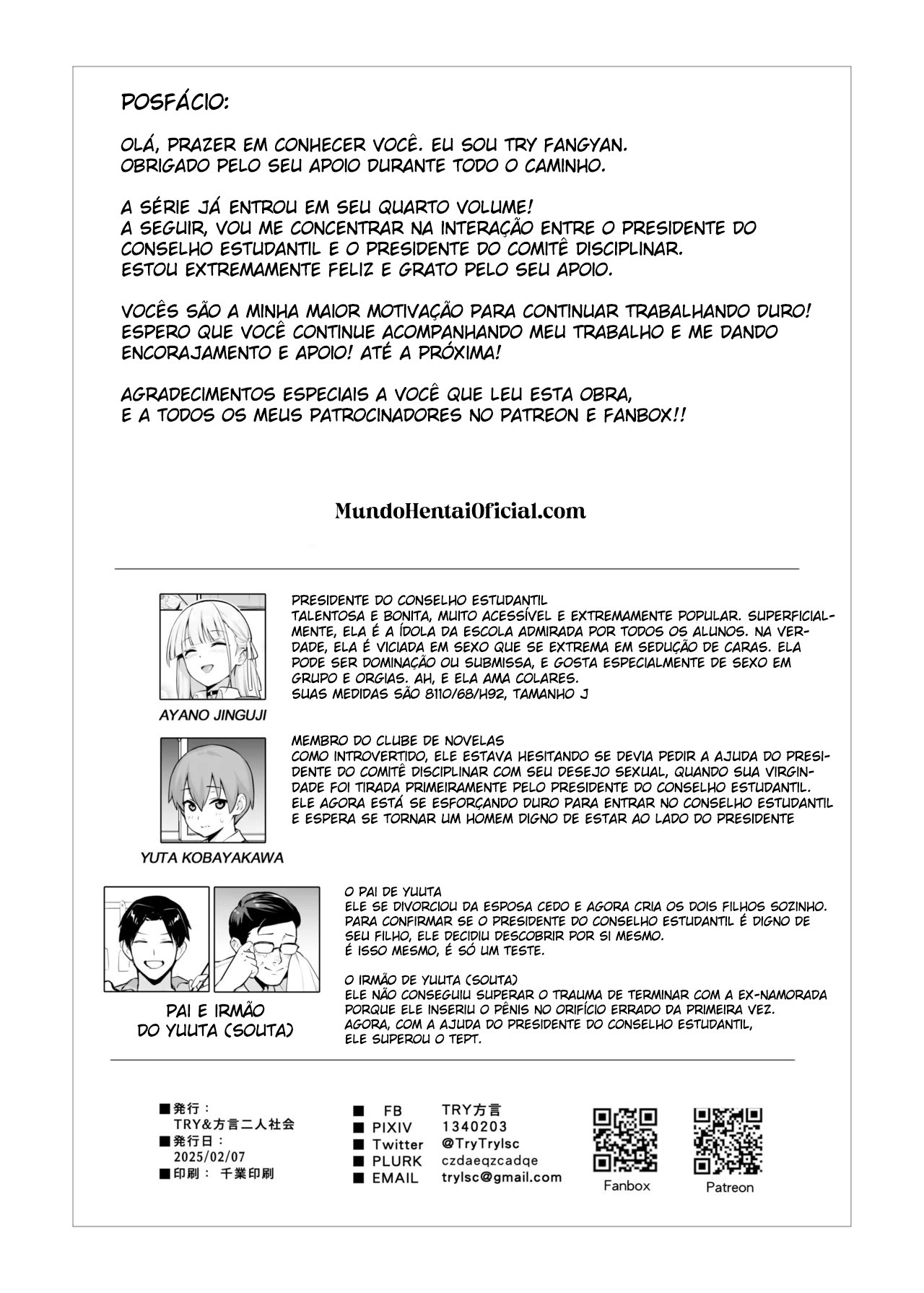 A Amada Presidente do Conselho Estudantil com Peitos Obscenamente Enormes 2 - Page 38