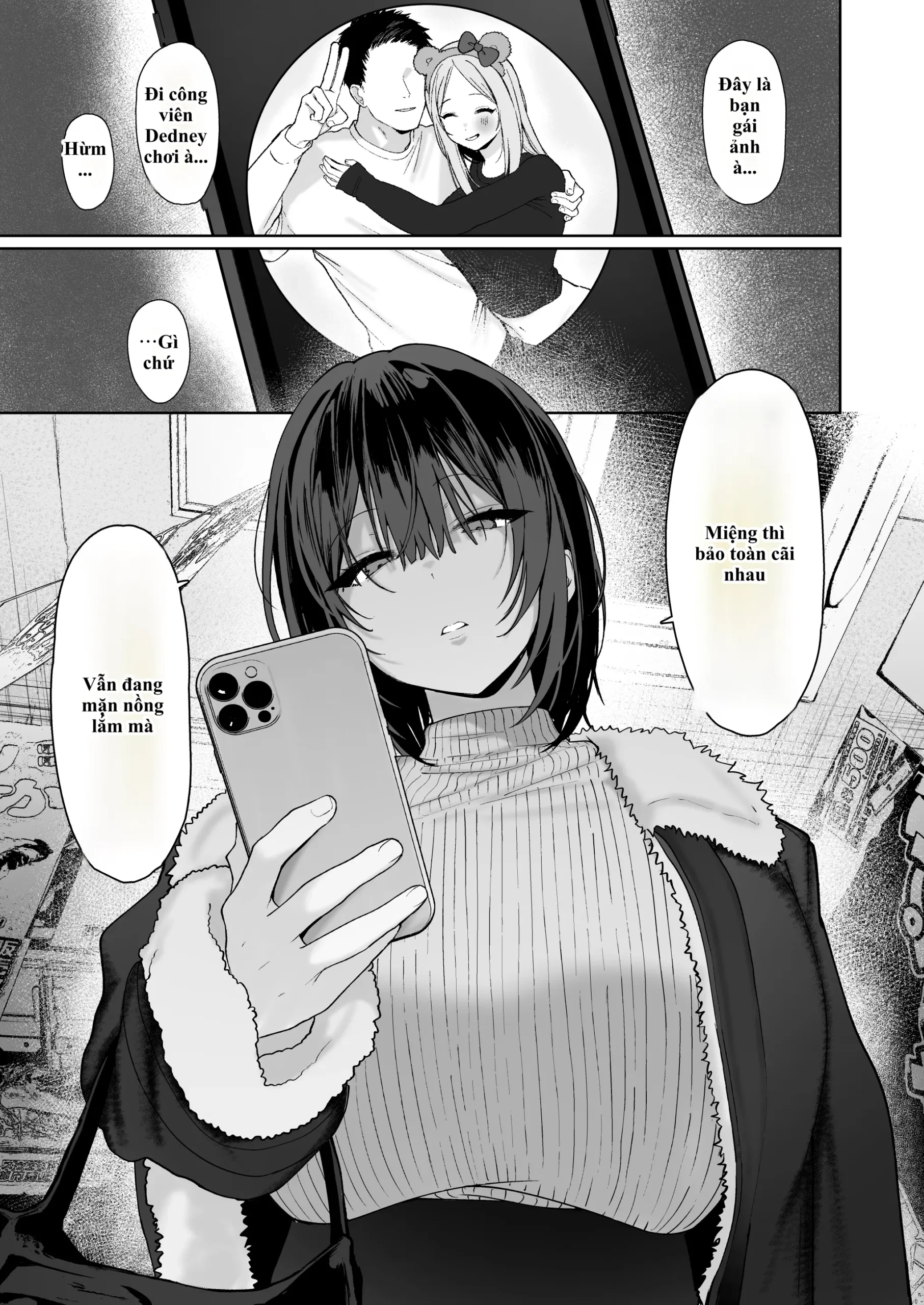 “Kareshi no Mawari ni Ite Hoshikunai Onna” to Mechakucha Uwaki SEX suru Hanashi | Cắm sừng người yêu để chịch tung nóc với nhỏ “trà xanh” cực múp! - Page 38