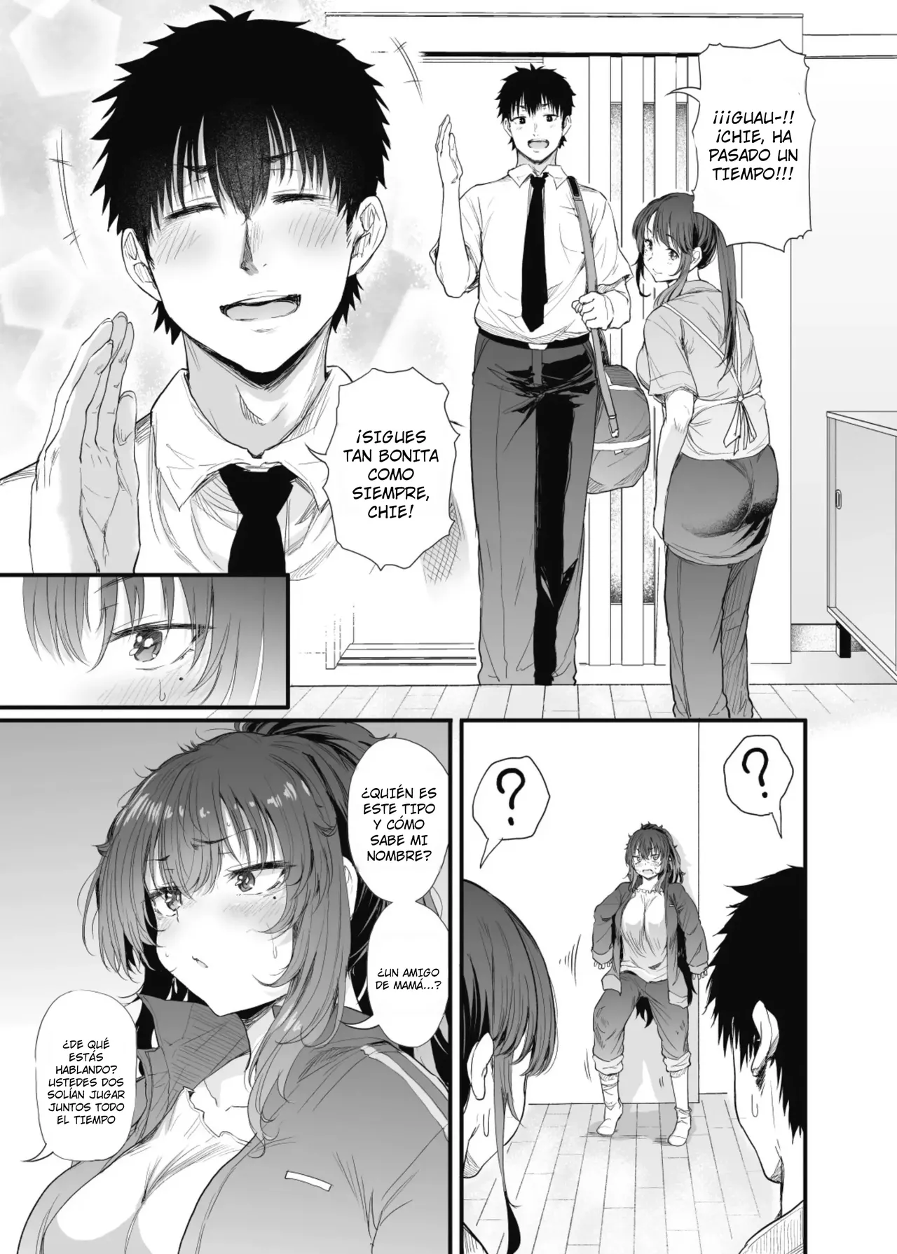 Kuroda Chie no Hikikomori Seikatsu｜El Aislamiento de Kuroda Chie - Page 4