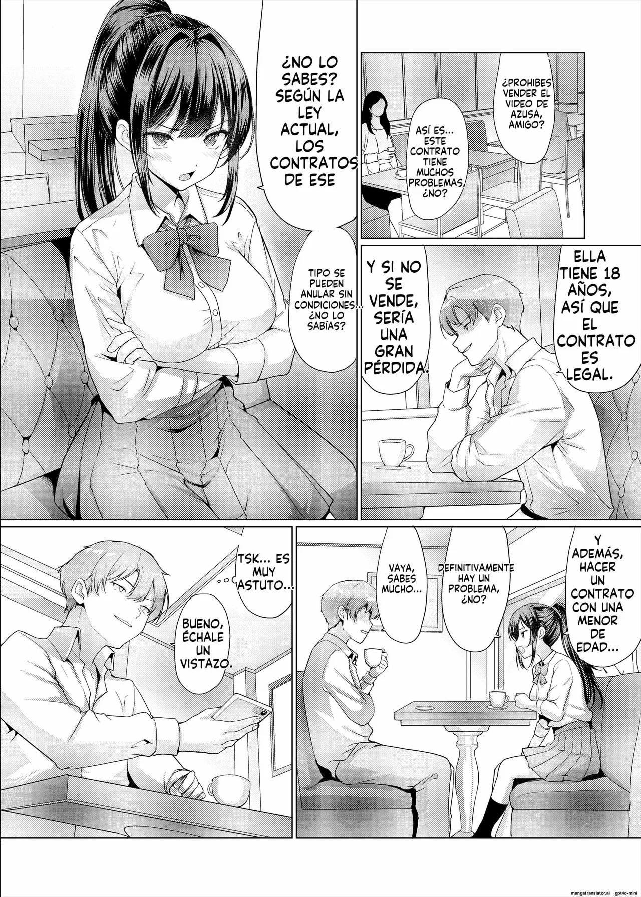Omae Chotto Ossan to Papakatsu shite Koi｜Después de Estar con un Ojisan, me Empezó a Gustar - Page 6