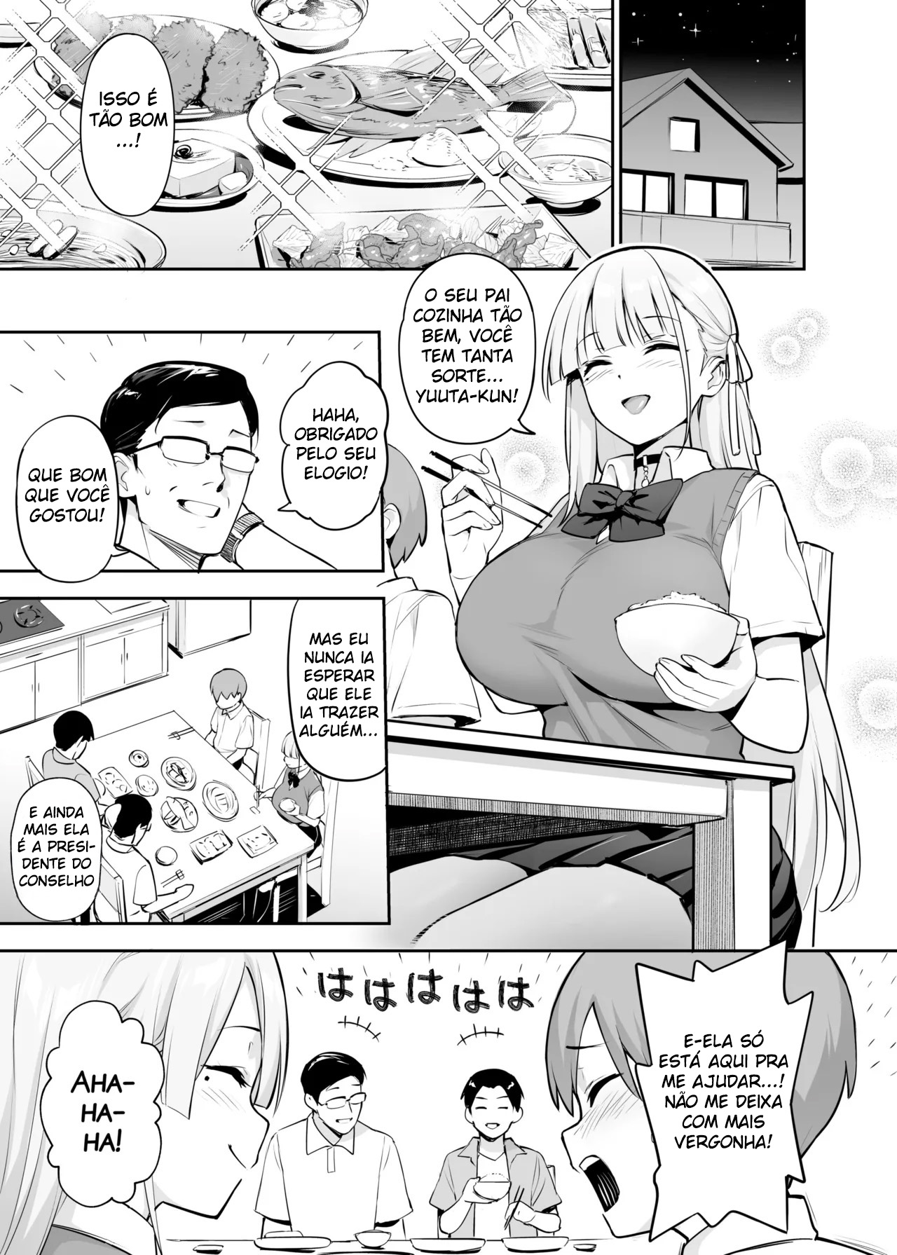 A Amada Presidente do Conselho Estudantil com Peitos Obscenamente Enormes 2 - Page 6