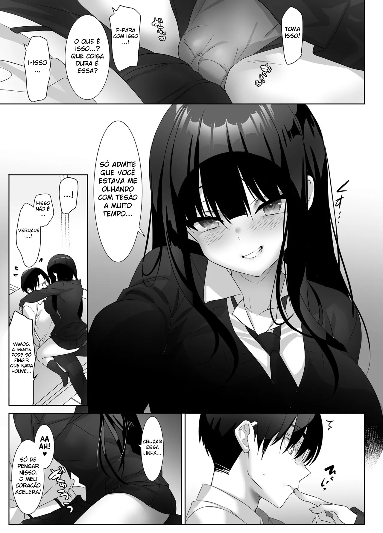 Quando A Colegial Peituda Provoca, O Papai Não Consegue Resistir - Page 7