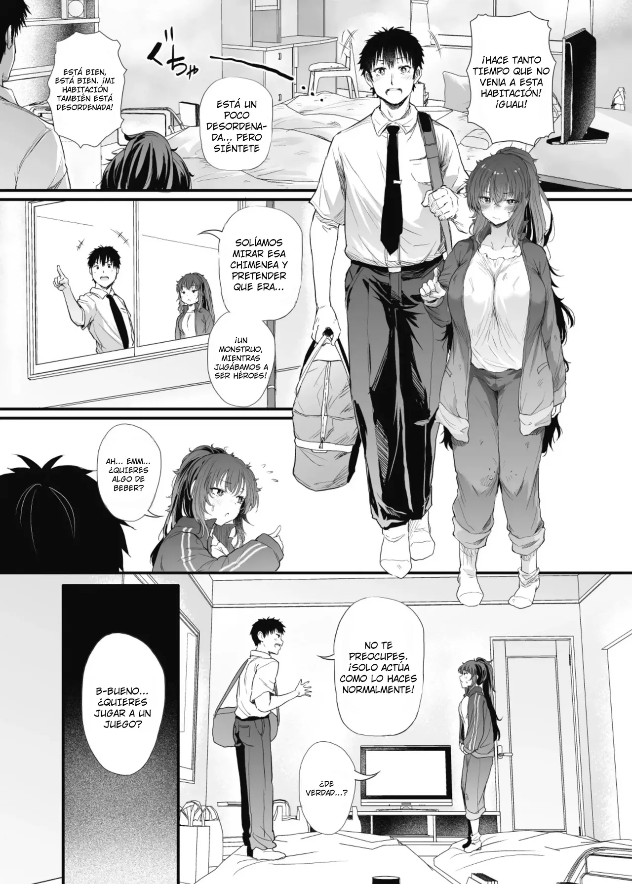 Kuroda Chie no Hikikomori Seikatsu｜El Aislamiento de Kuroda Chie - Page 8