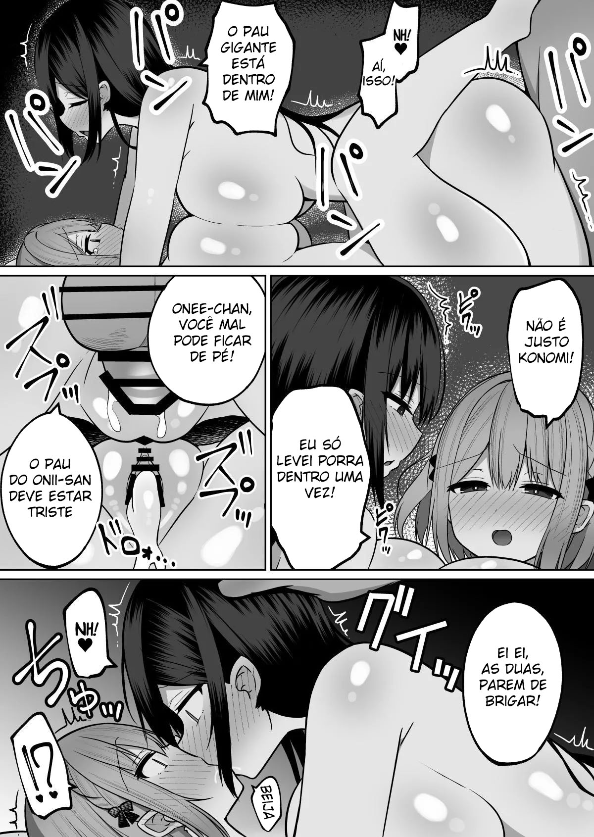 Como Disciplinar Onaholes Peitudas ~ Treinamento de Resistência Orgásmico Com As Irmãs Peitudas ~ - Page 35