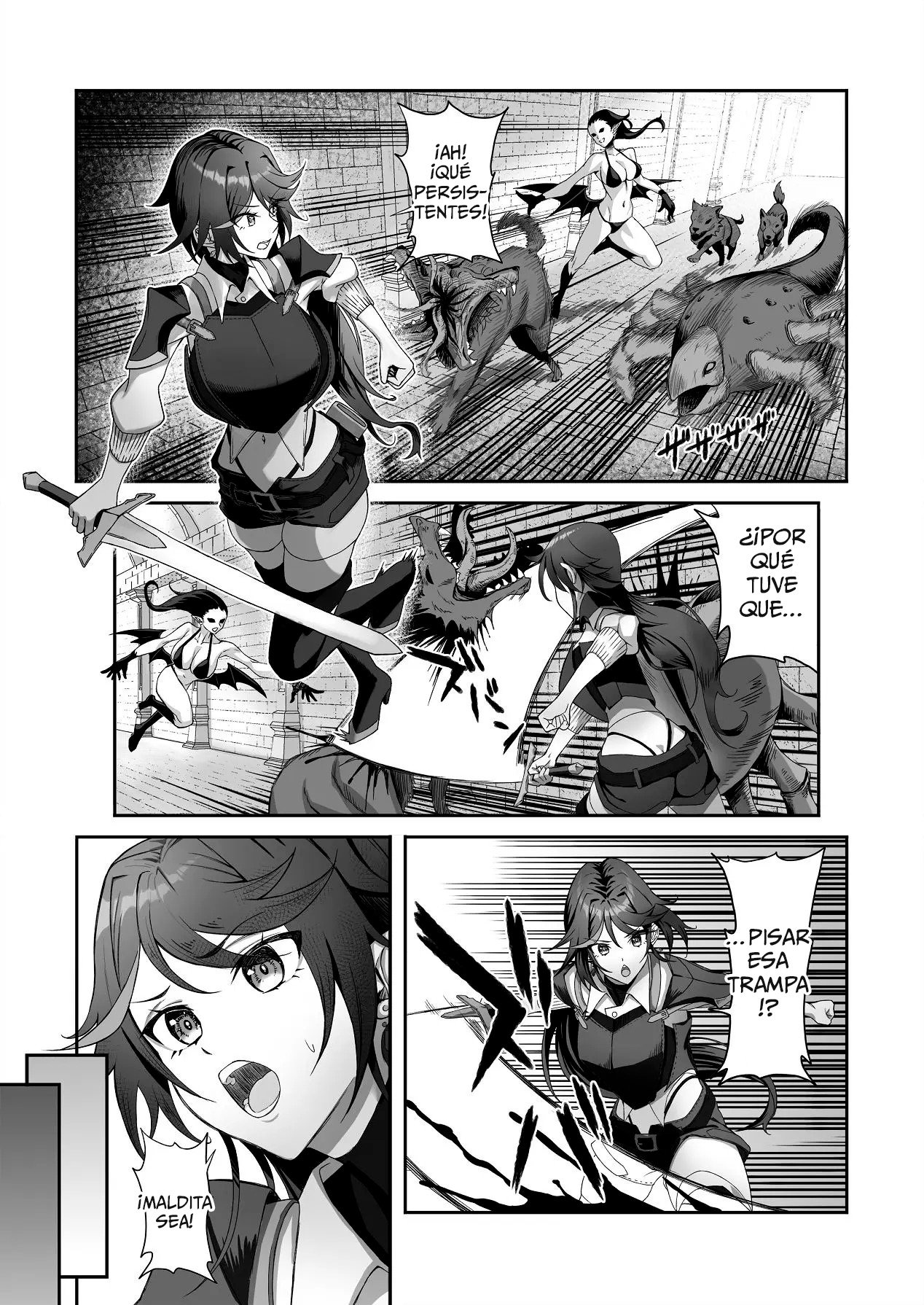 Inmon o Fuyo Sareta kara Goblin o Tsukatta Hanashi | La historia de cómo me pusieron una marca de lujuria y tuve que usar goblins debido a eso - Page 4
