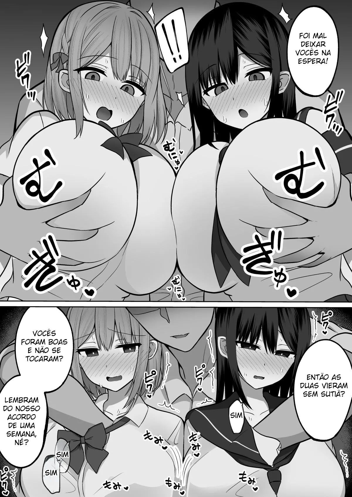 Como Disciplinar Onaholes Peitudas ~ Treinamento de Resistência Orgásmico Com As Irmãs Peitudas ~ - Page 5