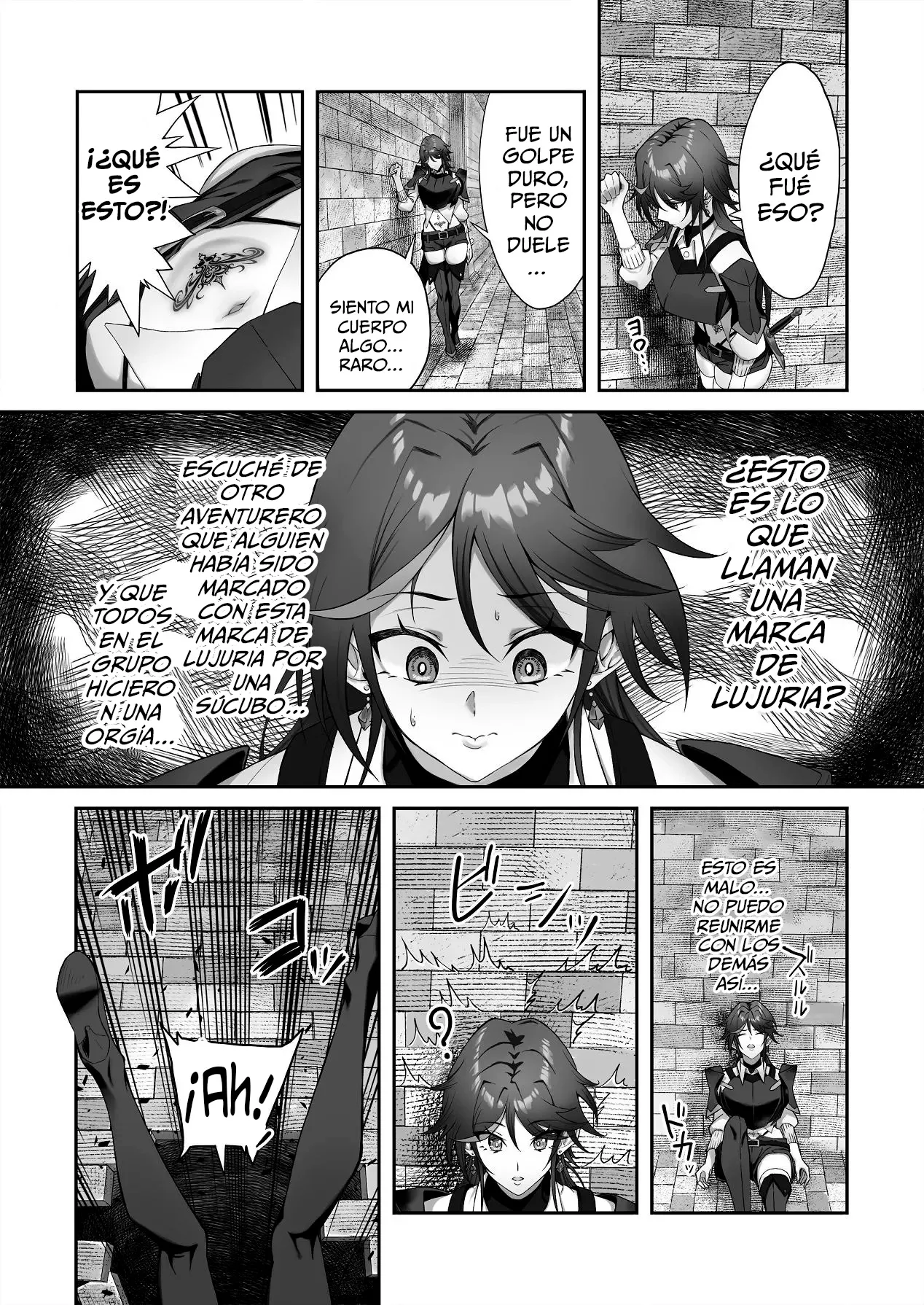 Inmon o Fuyo Sareta kara Goblin o Tsukatta Hanashi | La historia de cómo me pusieron una marca de lujuria y tuve que usar goblins debido a eso - Page 8